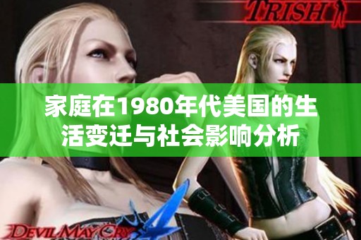 家庭在1980年代美国的生活变迁与社会影响分析