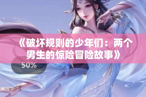 《破坏规则的少年们：两个男生的惊险冒险故事》