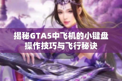 揭秘GTA5中飞机的小键盘操作技巧与飞行秘诀
