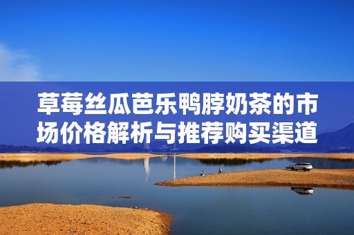 草莓丝瓜芭乐鸭脖奶茶的市场价格解析与推荐购买渠道