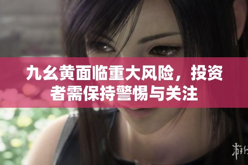 九幺黄面临重大风险，投资者需保持警惕与关注