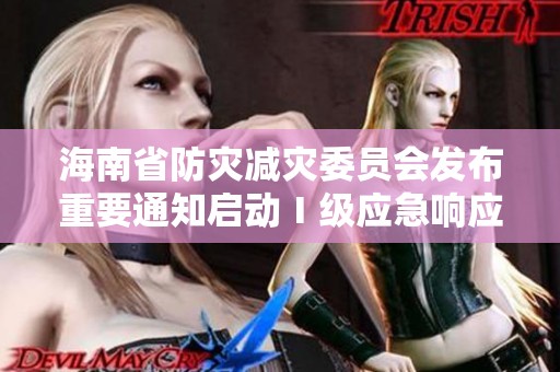 海南省防灾减灾委员会发布重要通知启动Ⅰ级应急响应机制警惕安全风险