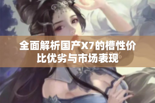 全面解析国产X7的槽性价比优劣与市场表现