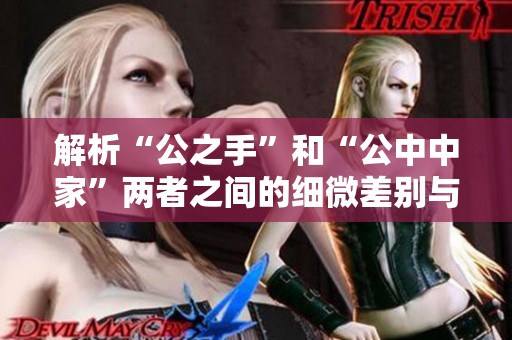 解析“公之手”和“公中中家”两者之间的细微差别与联系