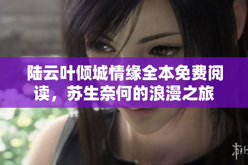 陆云叶倾城情缘全本免费阅读，苏生奈何的浪漫之旅