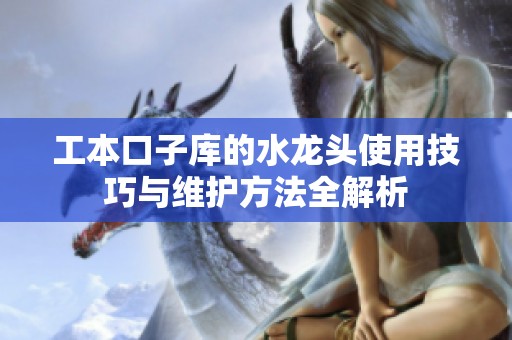 工本口子库的水龙头使用技巧与维护方法全解析