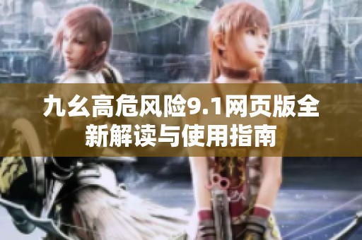 九幺高危风险9.1网页版全新解读与使用指南
