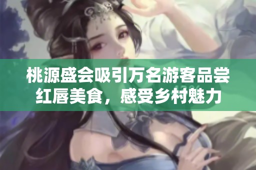 桃源盛会吸引万名游客品尝红唇美食，感受乡村魅力