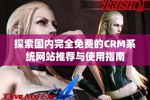 探索国内完全免费的CRM系统网站推荐与使用指南