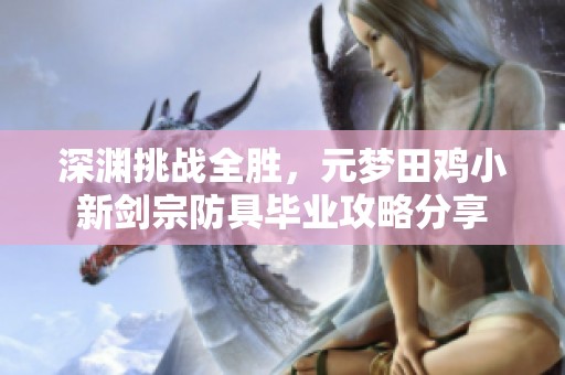 深渊挑战全胜，元梦田鸡小新剑宗防具毕业攻略分享