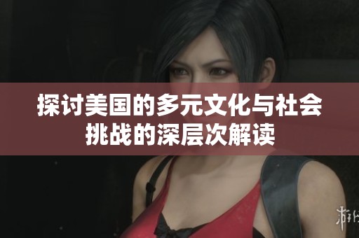 探讨美国的多元文化与社会挑战的深层次解读