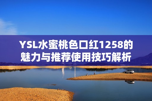 YSL水蜜桃色口红1258的魅力与推荐使用技巧解析