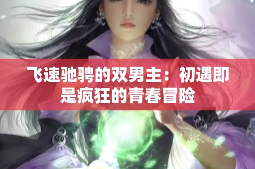 飞速驰骋的双男主：初遇即是疯狂的青春冒险