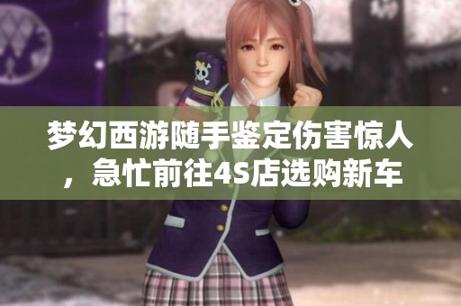 梦幻西游随手鉴定伤害惊人，急忙前往4S店选购新车