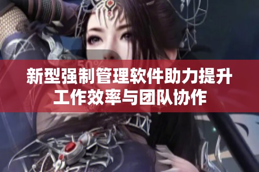 新型强制管理软件助力提升工作效率与团队协作