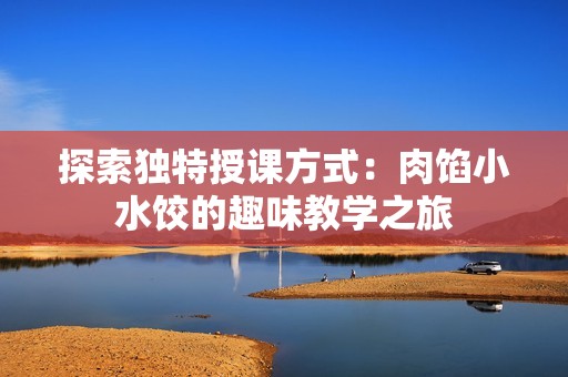 探索独特授课方式：肉馅小水饺的趣味教学之旅