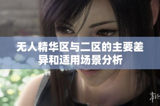 无人精华区与二区的主要差异和适用场景分析