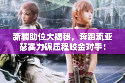 新辅助位大揭秘，奔跑流亚瑟实力碾压程咬金对手！