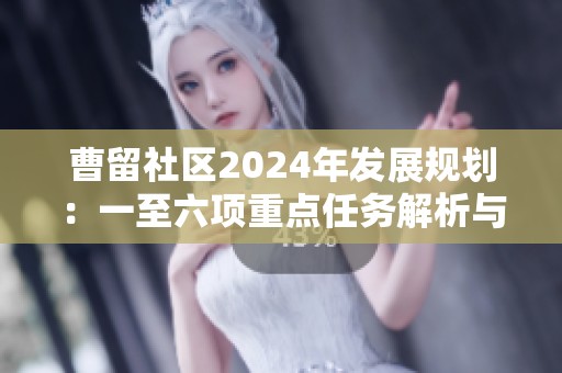 曹留社区2024年发展规划：一至六项重点任务解析与展望