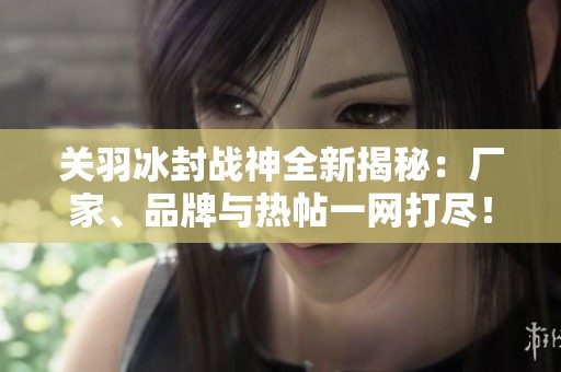 关羽冰封战神全新揭秘：厂家、品牌与热帖一网打尽！