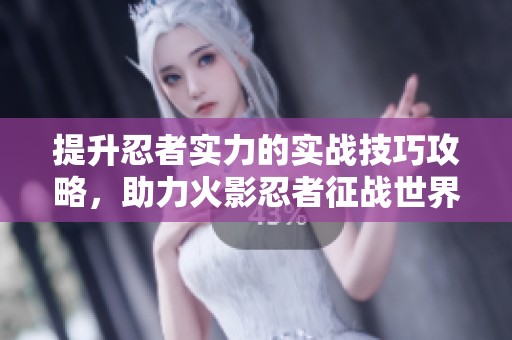 提升忍者实力的实战技巧攻略，助力火影忍者征战世界