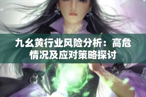 九幺黄行业风险分析：高危情况及应对策略探讨