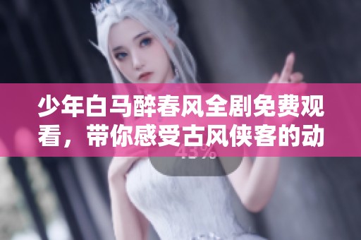 少年白马醉春风全剧免费观看，带你感受古风侠客的动人故事