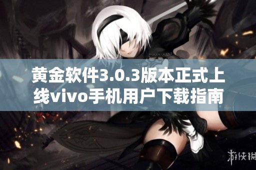 黄金软件3.0.3版本正式上线vivo手机用户下载指南