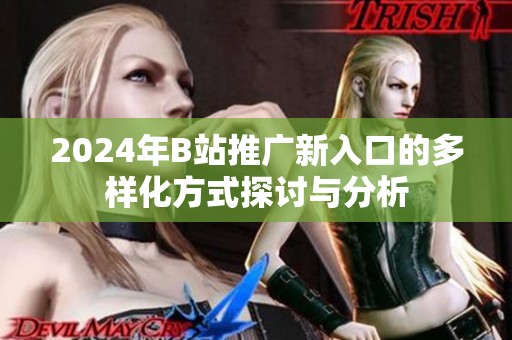 2024年B站推广新入口的多样化方式探讨与分析