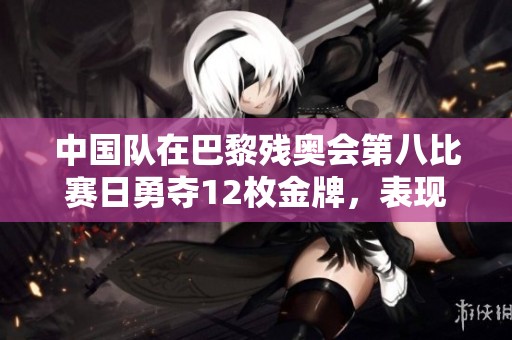 中国队在巴黎残奥会第八比赛日勇夺12枚金牌，表现辉煌