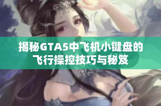 揭秘GTA5中飞机小键盘的飞行操控技巧与秘笈