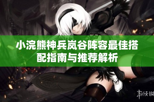 小浣熊神兵岚谷阵容最佳搭配指南与推荐解析