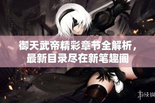 御天武帝精彩章节全解析，最新目录尽在新笔趣阁