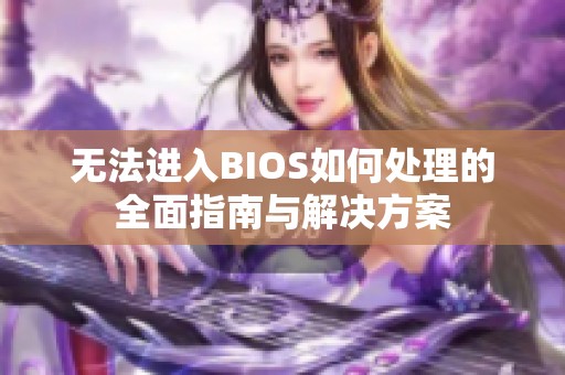 无法进入BIOS如何处理的全面指南与解决方案