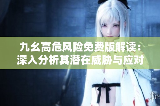九幺高危风险免费版解读：深入分析其潜在威胁与应对策略