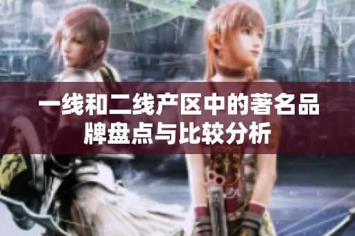 一线和二线产区中的著名品牌盘点与比较分析