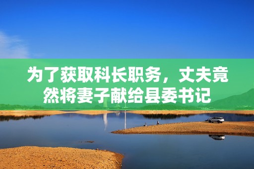 为了获取科长职务，丈夫竟然将妻子献给县委书记