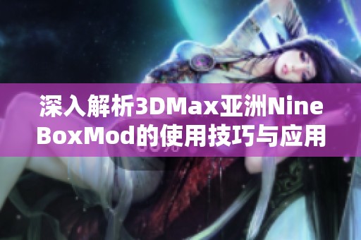 深入解析3DMax亚洲NineBoxMod的使用技巧与应用实例