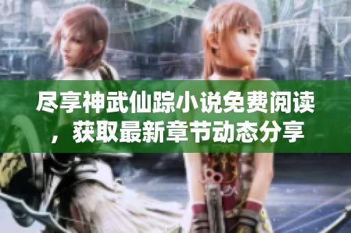 尽享神武仙踪小说免费阅读，获取最新章节动态分享