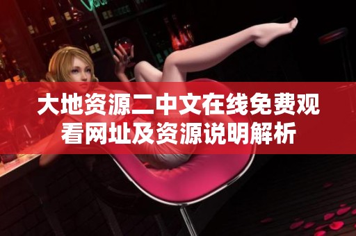 大地资源二中文在线免费观看网址及资源说明解析