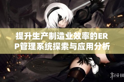 提升生产制造业效率的ERP管理系统探索与应用分析