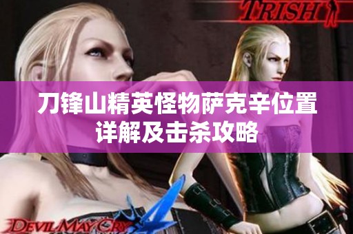 刀锋山精英怪物萨克辛位置详解及击杀攻略