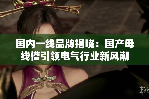 国内一线品牌揭晓：国产母线槽引领电气行业新风潮