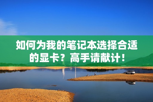 如何为我的笔记本选择合适的显卡？高手请献计！