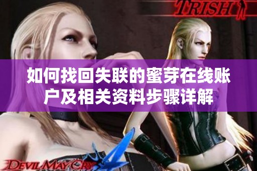 如何找回失联的蜜芽在线账户及相关资料步骤详解